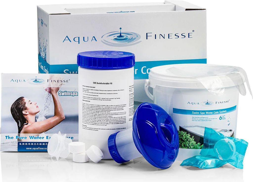 AquaFinesse® til swim spa - Skånsom og effektiv vandpleje