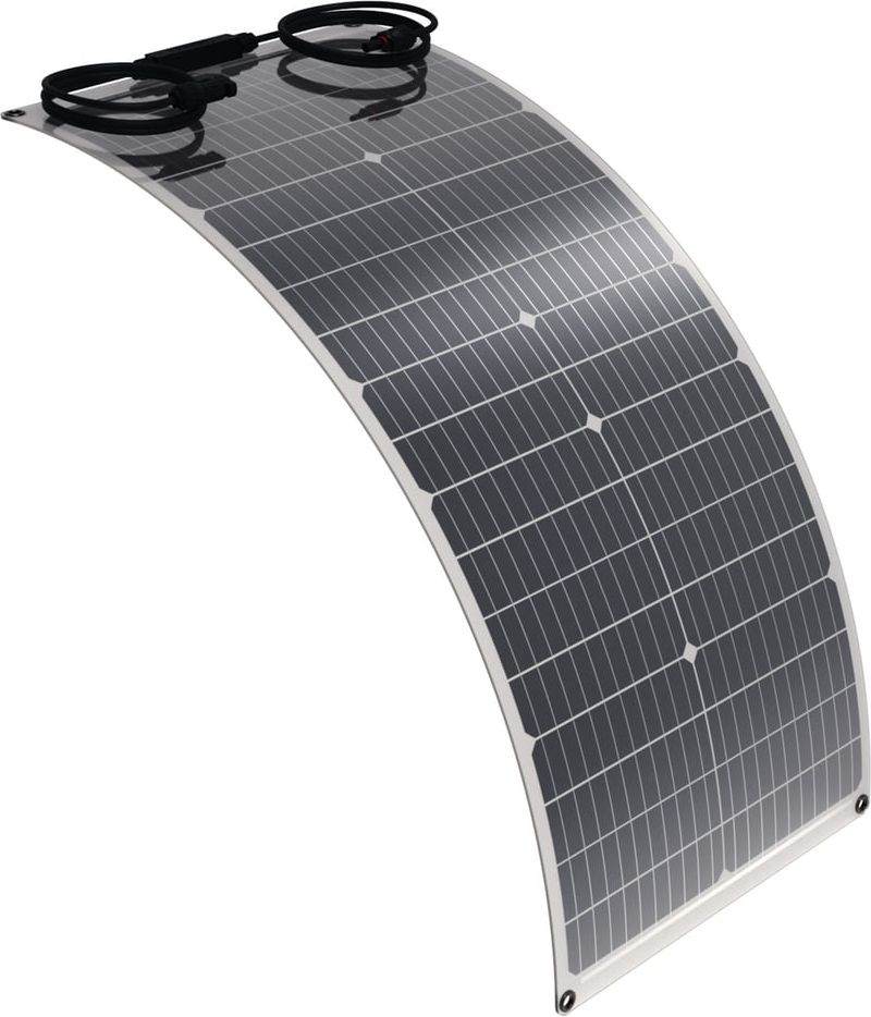Nordmax Fleksibelt Bifacial Solpanel 60 W