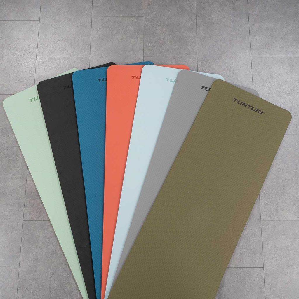 tunturi yogamåtte 8 mm - 183 x 61 cm