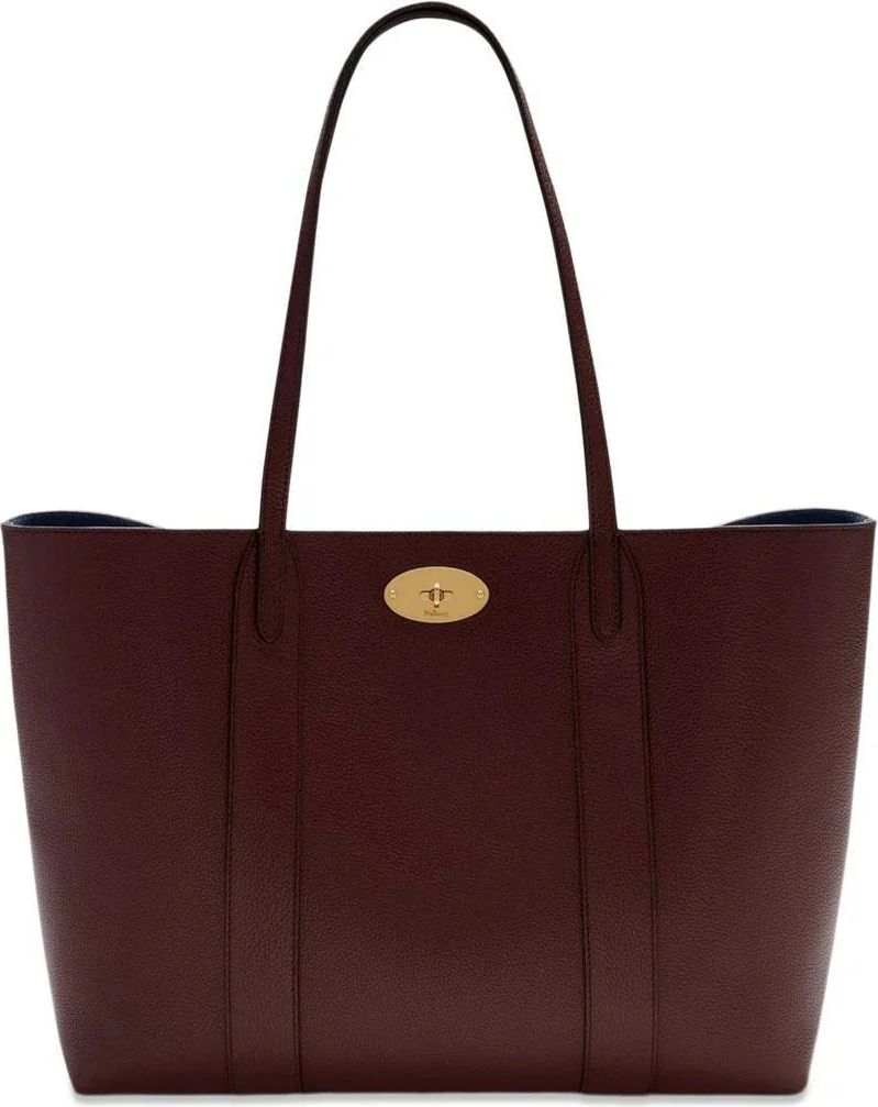 bayswater tote small classic g - burgundy-oxfblue
