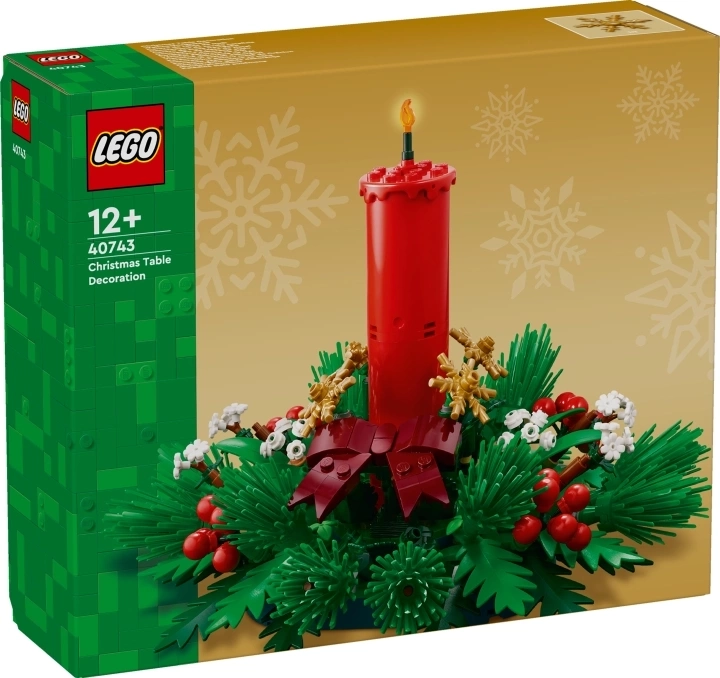 Julig bordsdekoration LEGO® Iconic (40743)