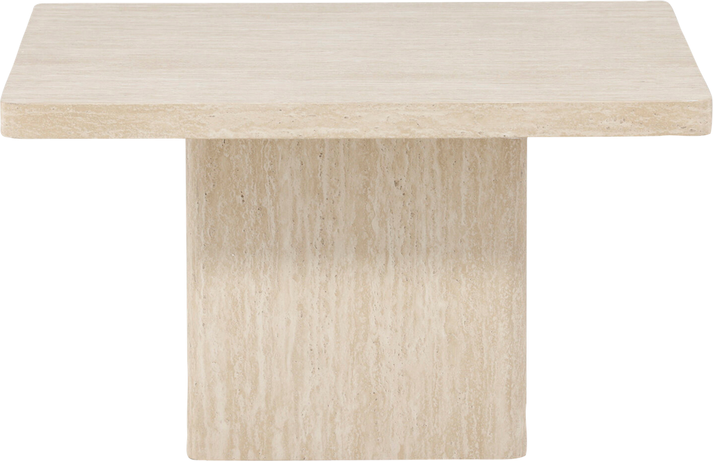 Venture Home Qvart Beige 80x80cm Soffbord