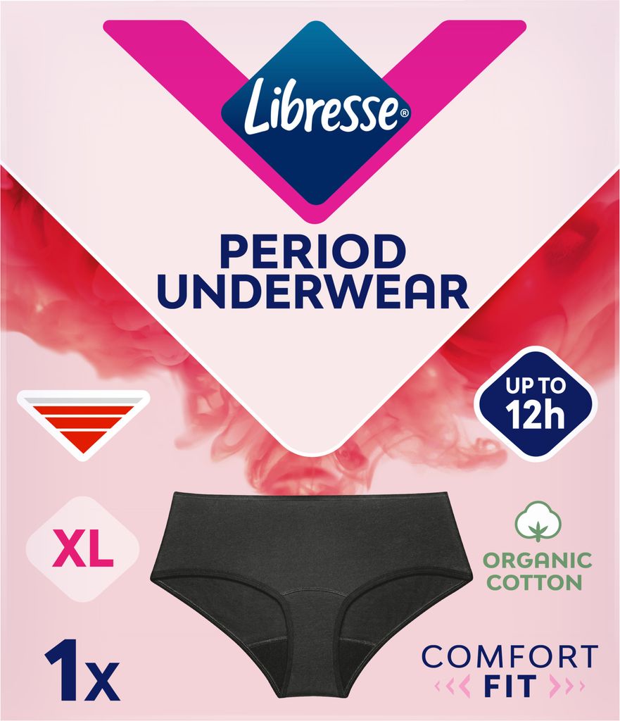 libresse intimawear hipster black xs (1 stk)