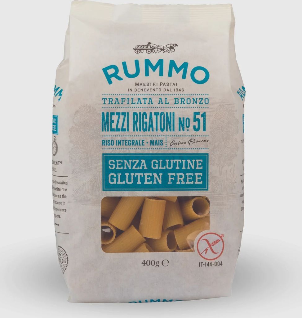 Mezzi Rigatoni n°51 Gluten Free Rummo 400g