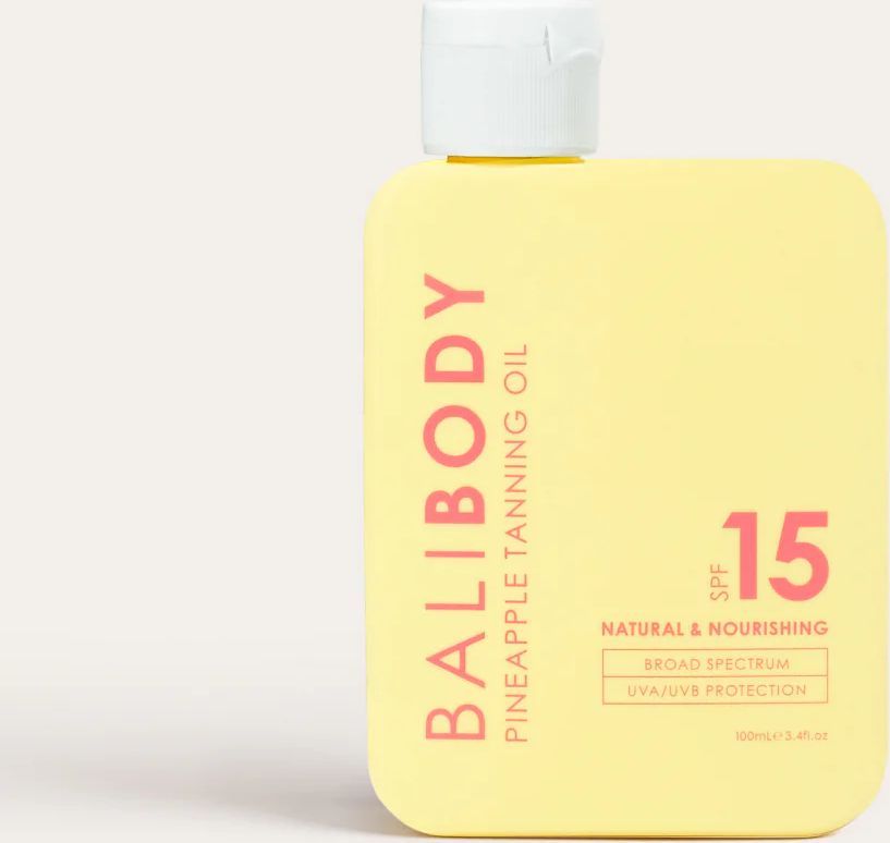 Bali Body Tanning Oil Pineapple Spf 15