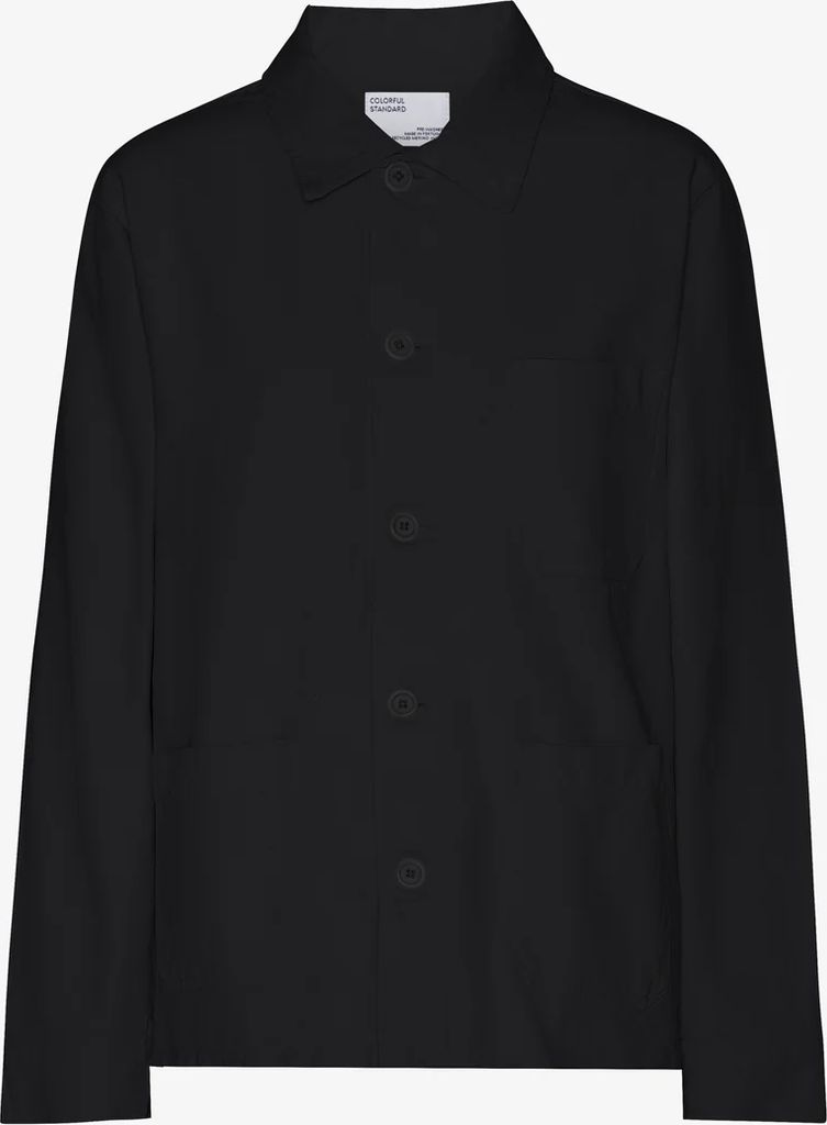 Organic Workwear Jacket - Marine Blue