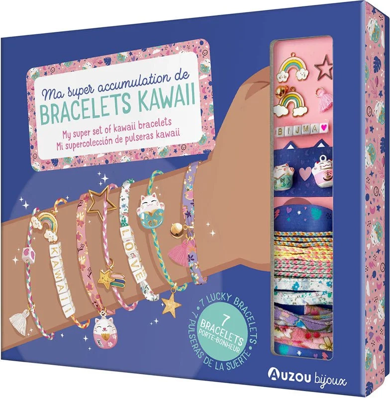 smykkesæt - skab 7 super kawaii armbånd