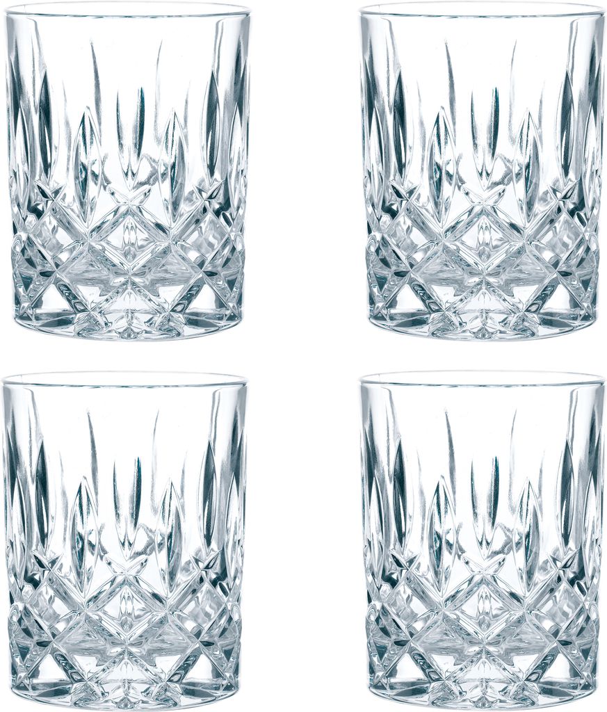 noblesse tumbler 30cl 4-p - whisky & cognacglas