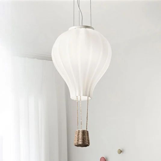 ideal lux hængelampe dream big, hvid, opalglas, ø 42 cm