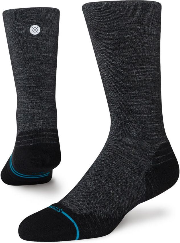Light Wool Crew, Herre, Black