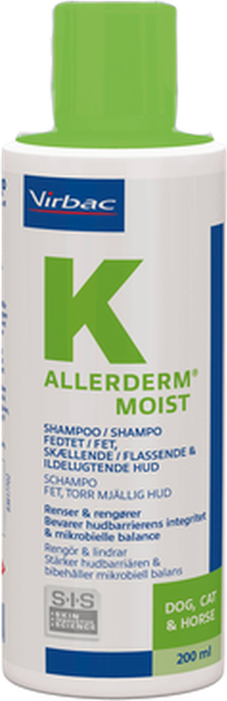 Virbac Allerderm Moist Shampoo 250 ml