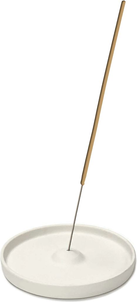 Klinta Røgelsesfad Ø13 cm, Hvid