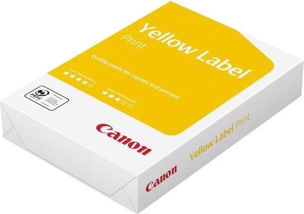 canon paper wop512 yellow label 80gr a4 500ark pefc