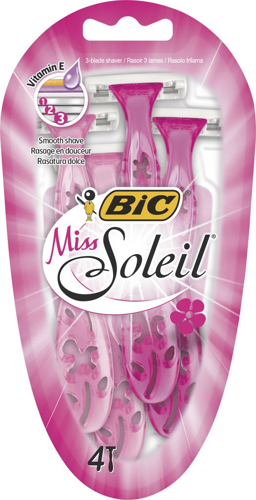 shaver miss soleil engangs skraber - 4 stk.