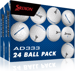 srixon 24 ad333 24 stk - hvid