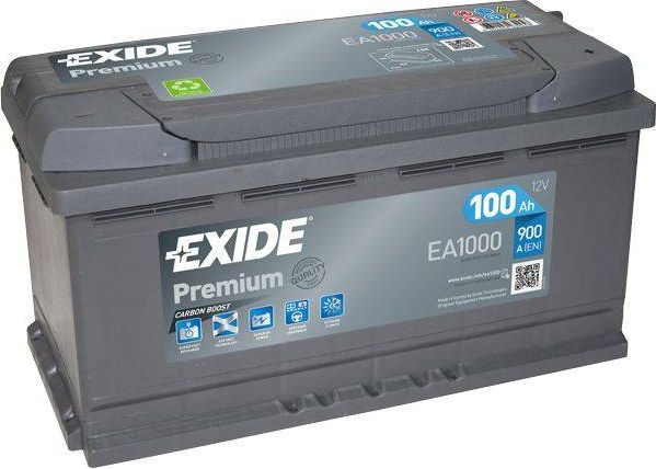 Exide Batteri Premium 100Ah start - 1170200