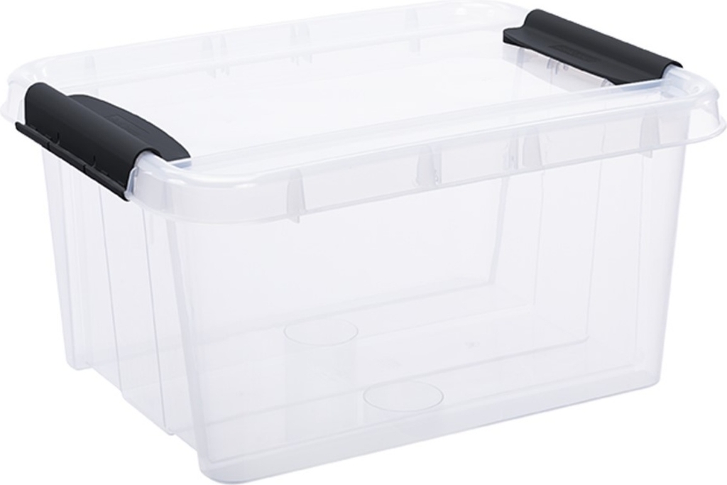 plast team, opbevaringskasse, probox, transparent, 14 l