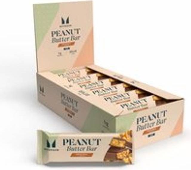 MyVegan Bar Med Jordnötssmör 12 x 35g
