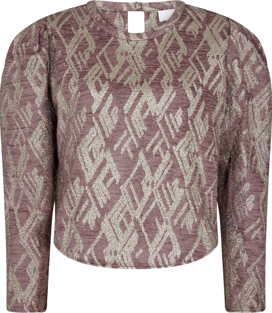 IRO Yepa Kvinde Light Purple Langærmede Bluser Str 36 - hos Magasin