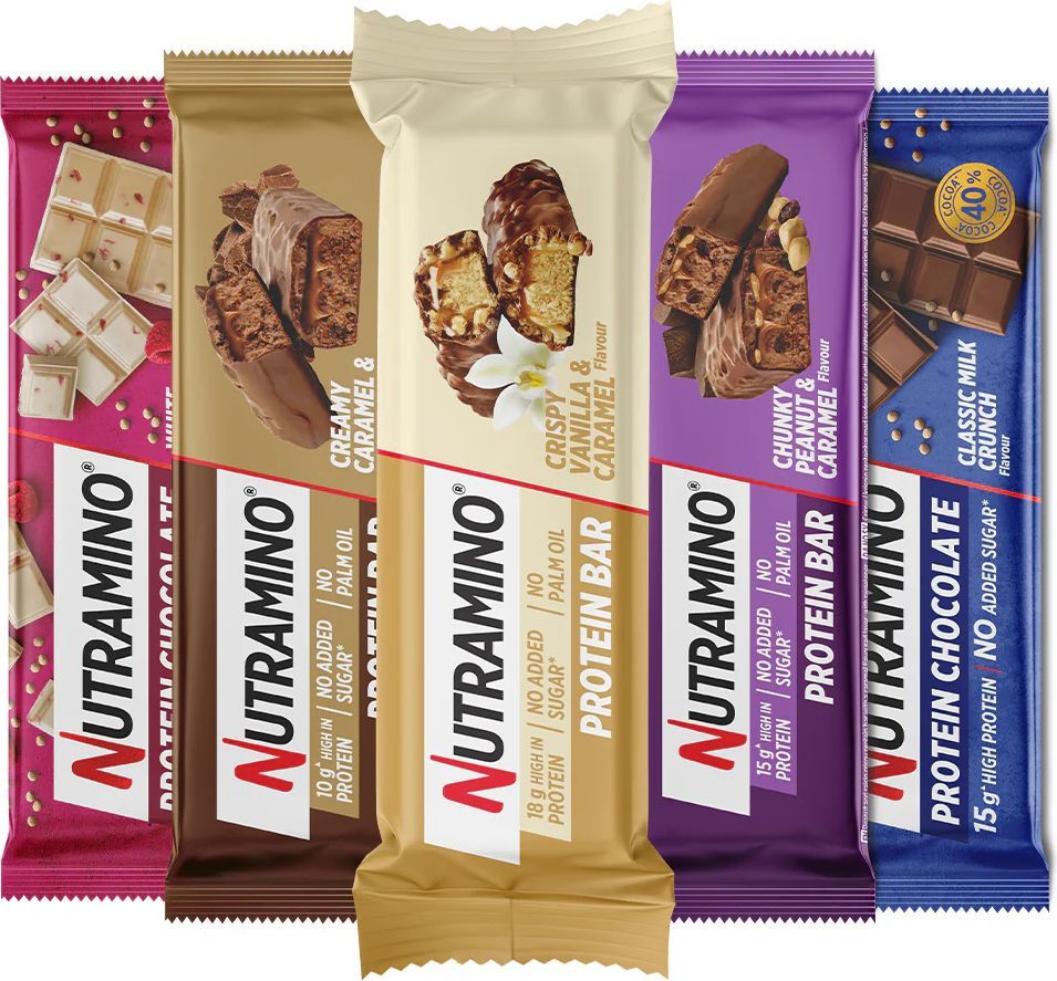 nutramino protein bar - bland selv (12 stk)