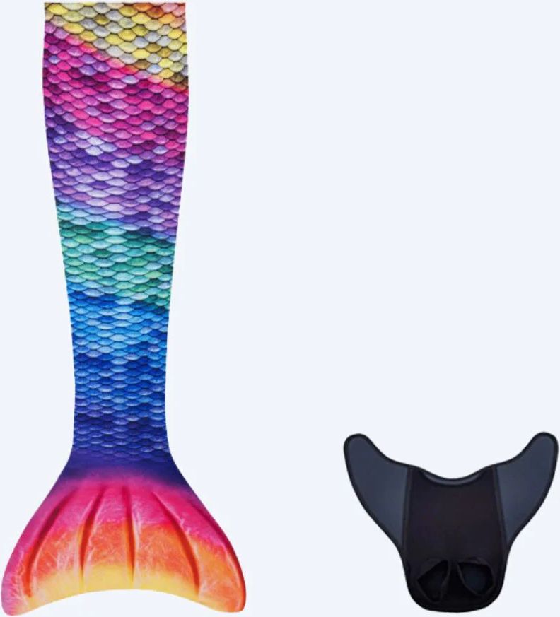 kuaki mermaids havfruehale til barn - sett - rainbow