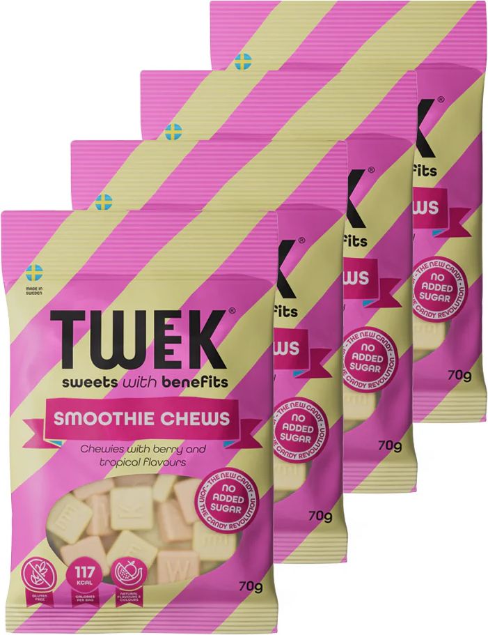 tweek candy - smoothie chews (4x70g)