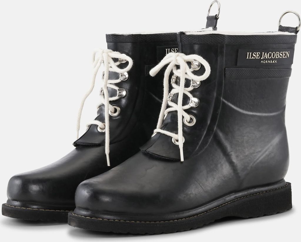 Ilse Jacobsen Rubber Boots Ankel - Black - 41