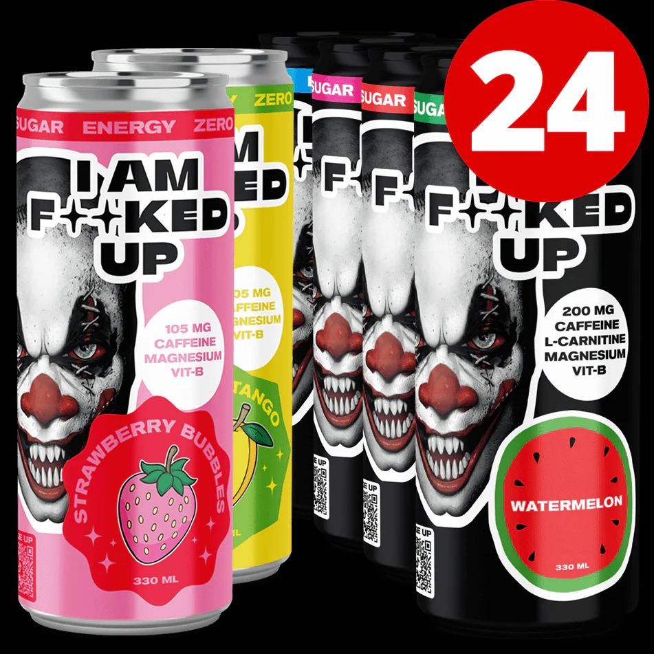 Swedish Supplements Mixed I Am Fucked Up Drink 6x330ml