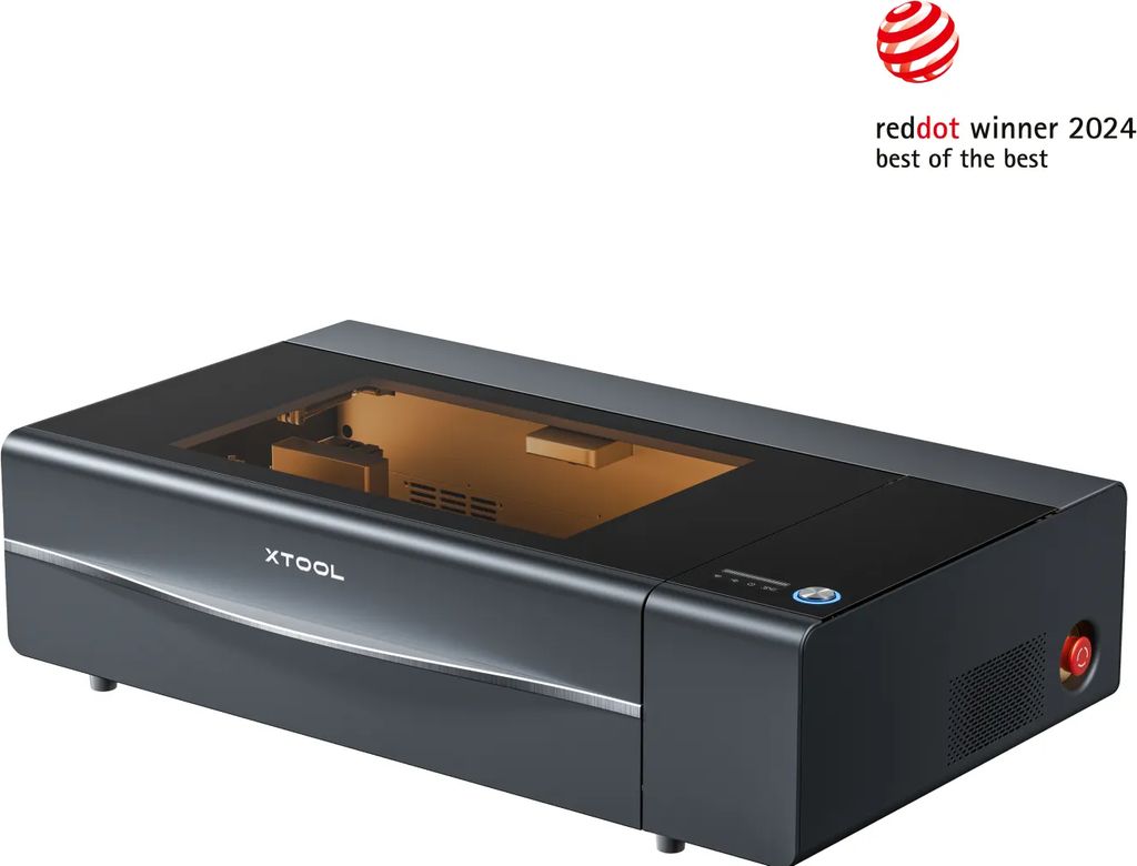 xtool p2s 55w desktop co2 laser cutter