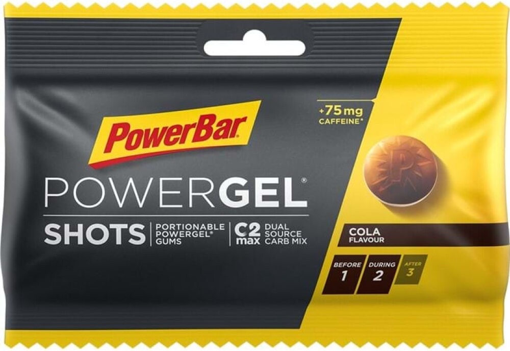 Powerbar Powergel Shots Cola Koffein