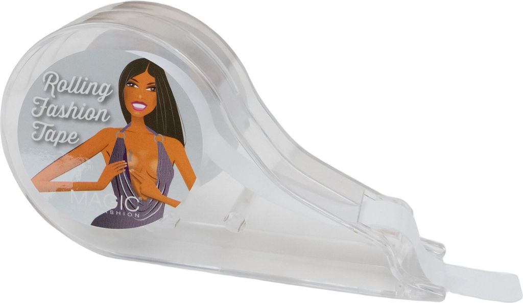 rolling fashion tape - clear - one size