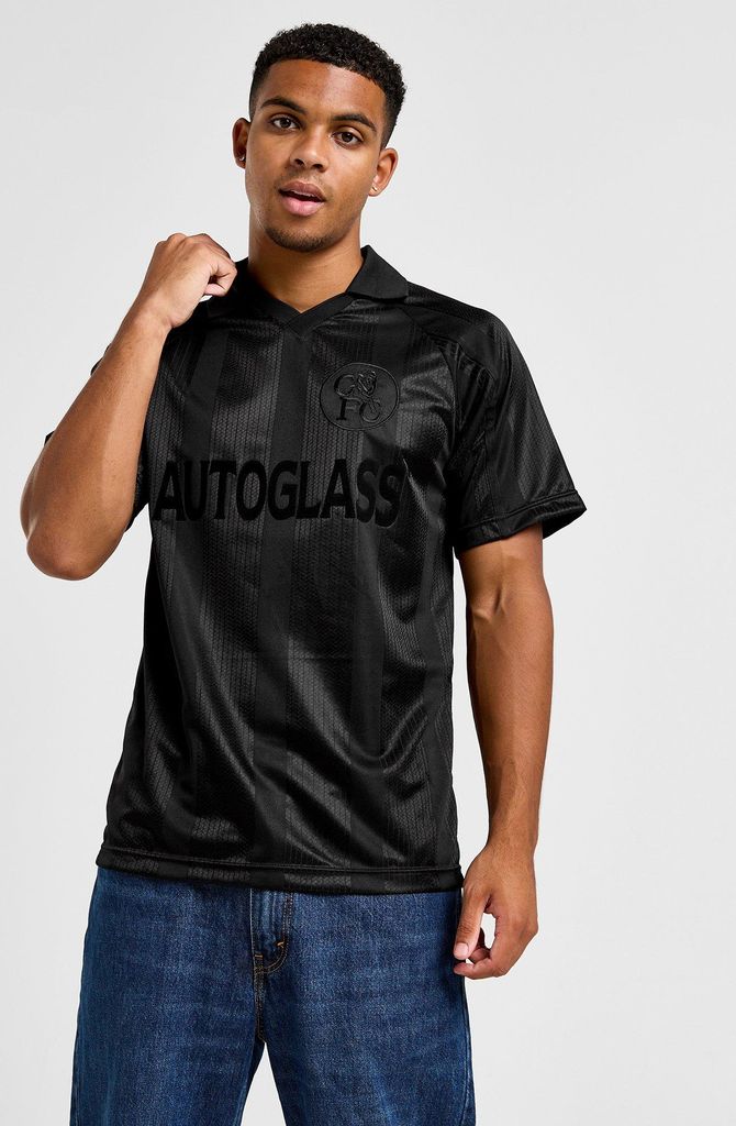 score draw chelsea fc '98 retro blackout shirt