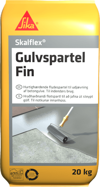 skalflex gulvspartel fin 20 kg