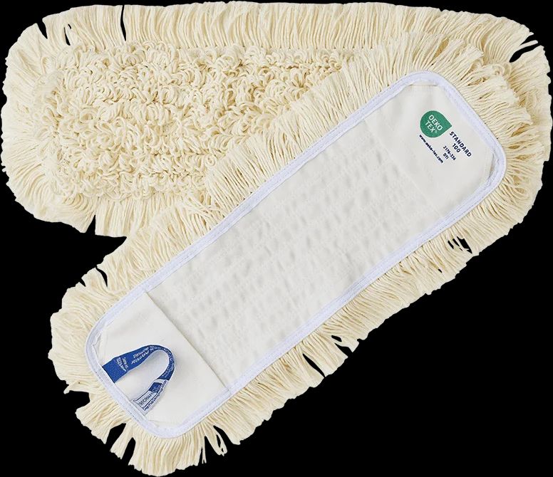Nordisk Microfiber Bomuldsmoppe Med Lommer 40 cm