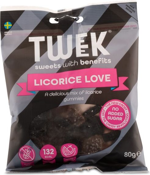 Tweek Gummies, 80 g, Licorice Love