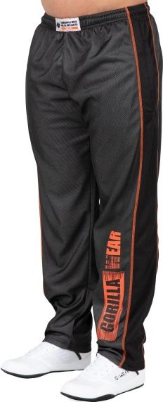 Gorilla Wear Wallace Mesh Pants, , Grey/Orange