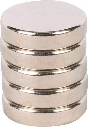 magneter 15mm 5 stk. - jbm