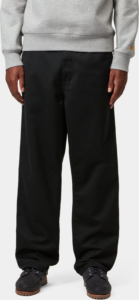 carhartt wip simple pant denison pants (black rinsed)