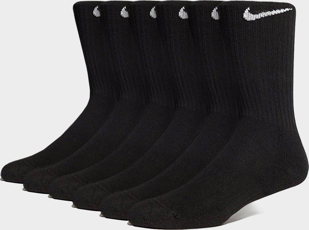 nike 6-pakke everyday cushioned training crew sokker herre