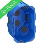 lk fuga® air forfradåse 1,5 modul, blå