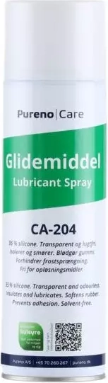Pureno Glidemiddel Spray 500Ml 12 stk (870131)