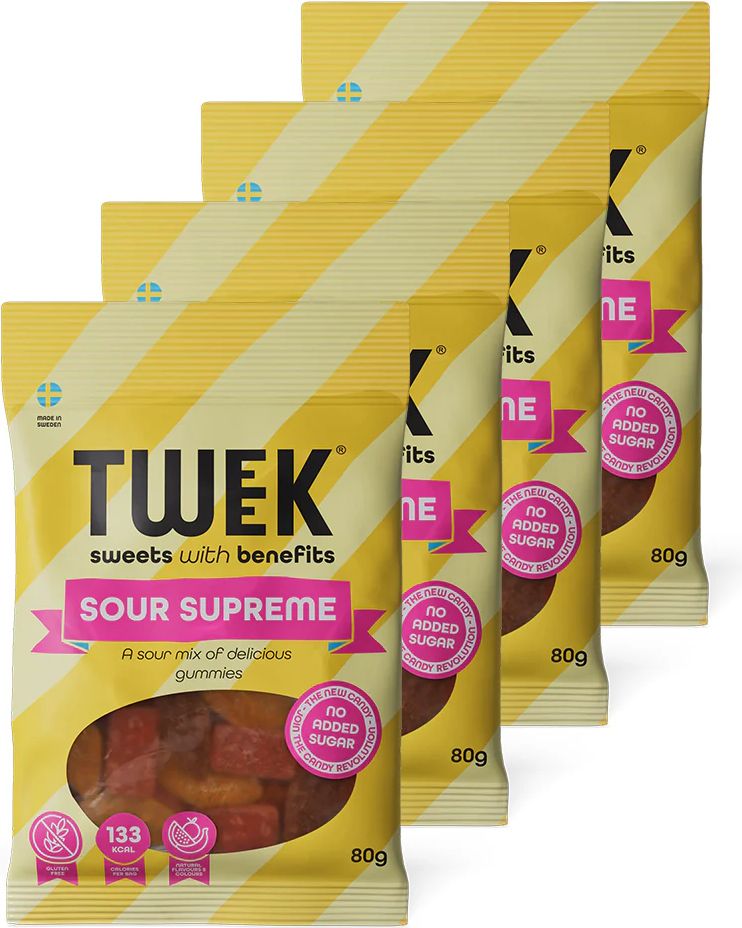 Tweek Candy Sour Supreme 4x80g Snack