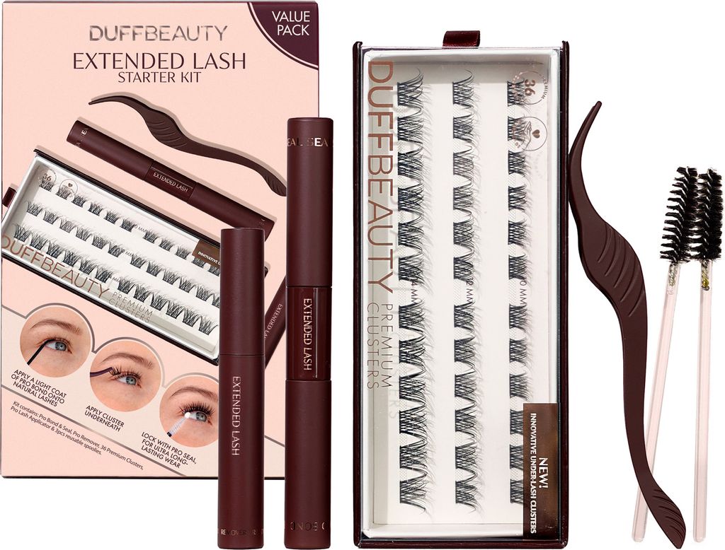 duffbeautyextended lash starter kit