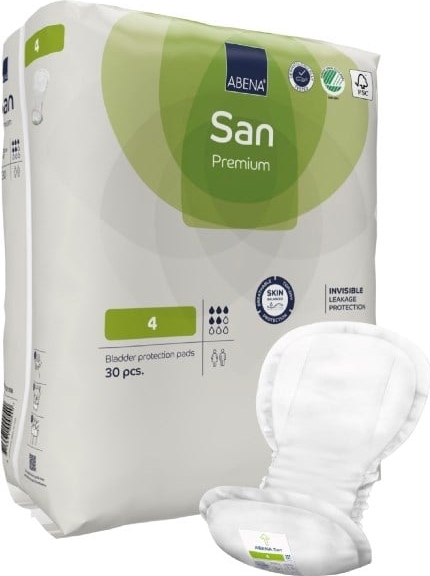 abena san premium 4 inkontinensbind. sugeevne 5 ud af 9. køb