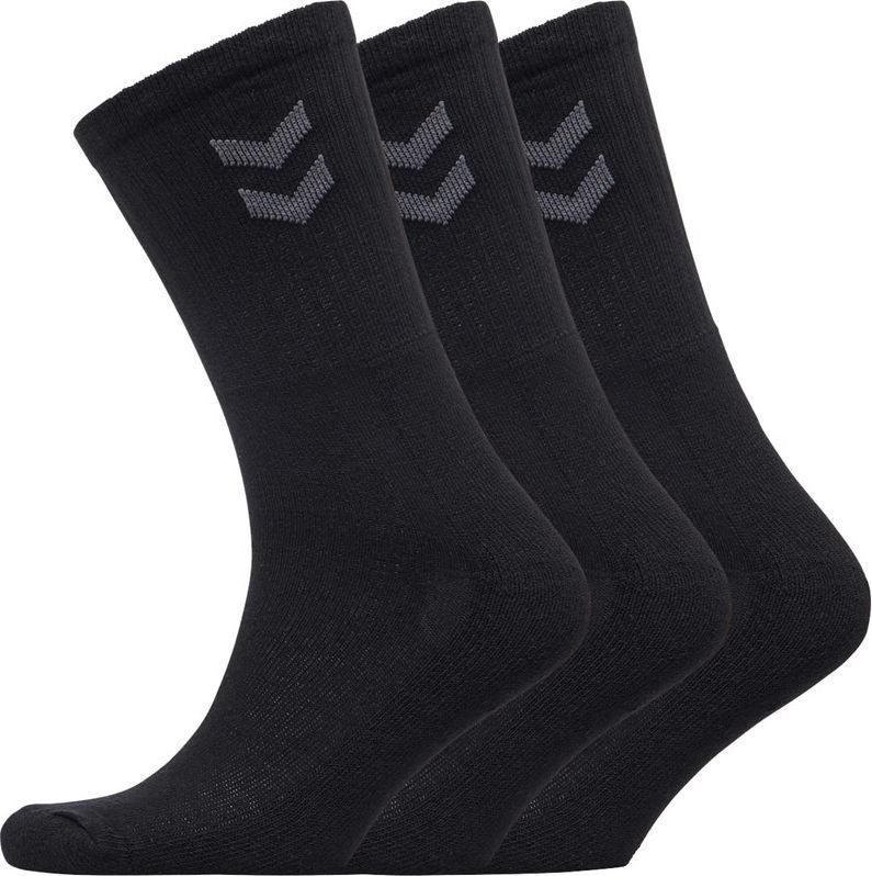 hummel sokker basic 3-pak - sort