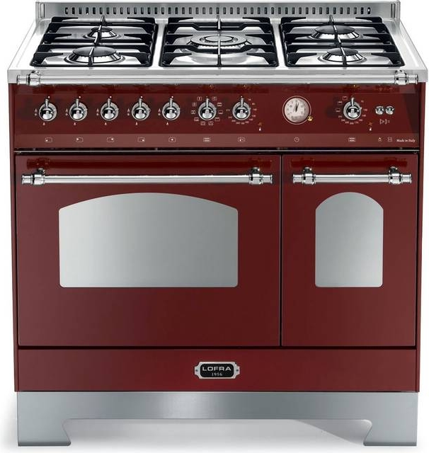 Lofra Vita Range Burgundy/Chrome LPG