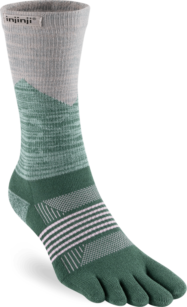 injinji Women's Trail Midweight Crew Alpine