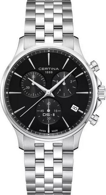 Certina DS-8 Chrono Herreur Stål 41 mm 10 bar