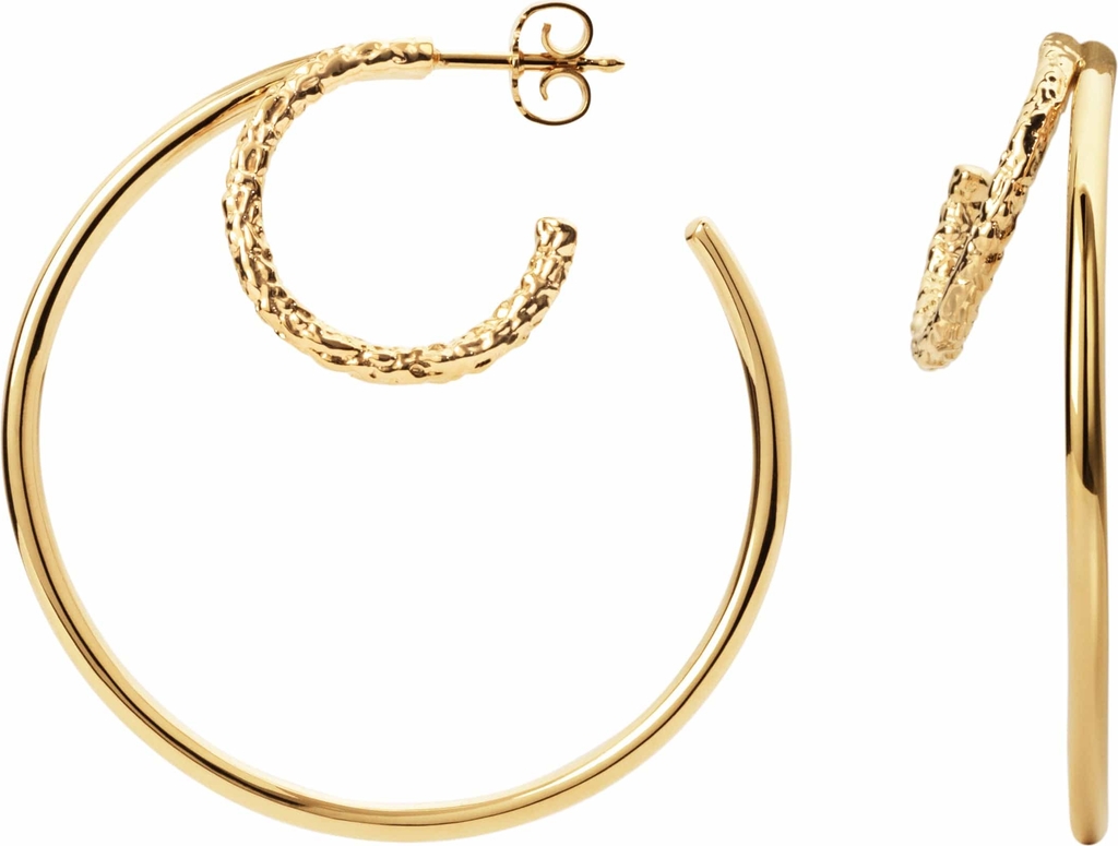 statement twin essentia hoops - forgyldt