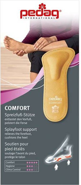 Pedag Comfort 3 4 Spännfot Med Häldyna 40 EU